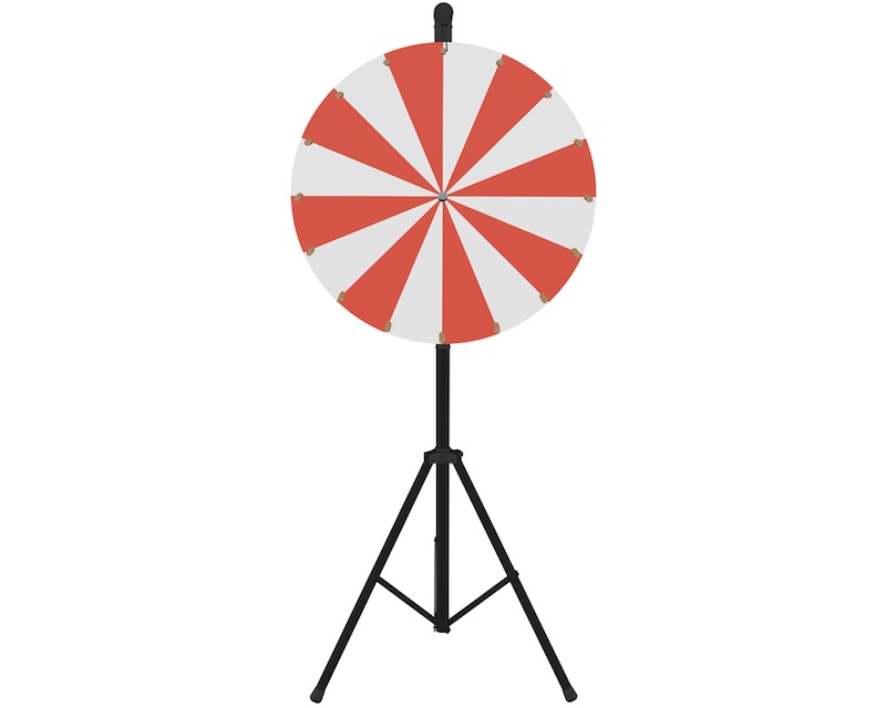 Holz Glücksräder 60-80 cm